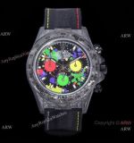 TW Factory Replica Rolex diw Cosmograph Daytona 40mm Watch NTPT Carbon Motley Face